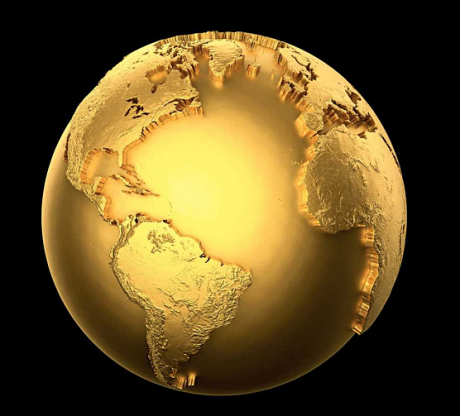Golden earth