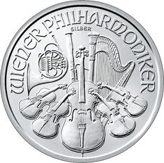 Austrian Philharmonic Silver Coins