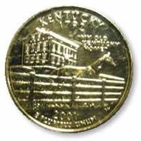 Gold State Quarters